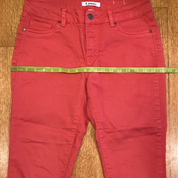 d. jeans Red Classic Denim Jeans Size 6 - Picture 5 of 9